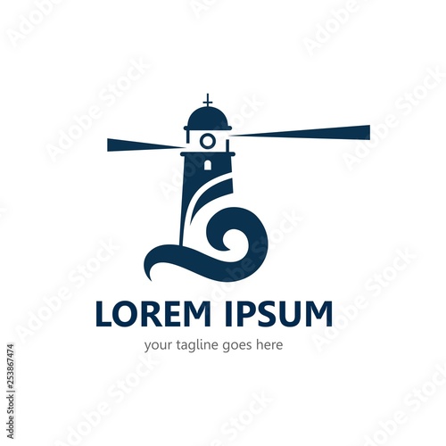 Lighthouse Logo Template