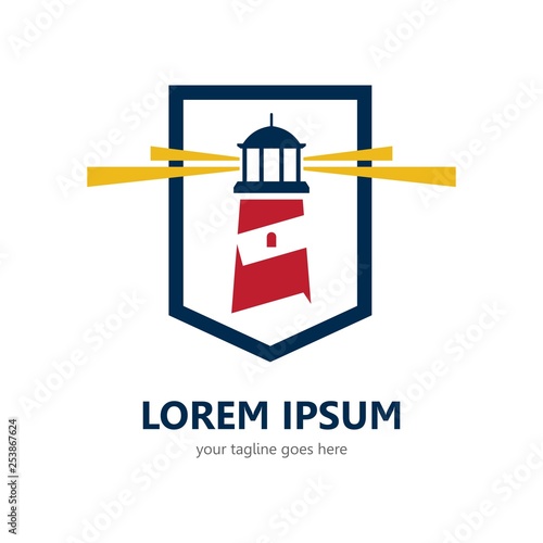 Lighthouse Logo Template
