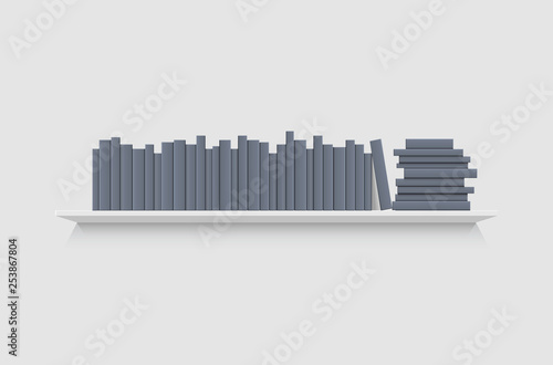 Shelves with books 12