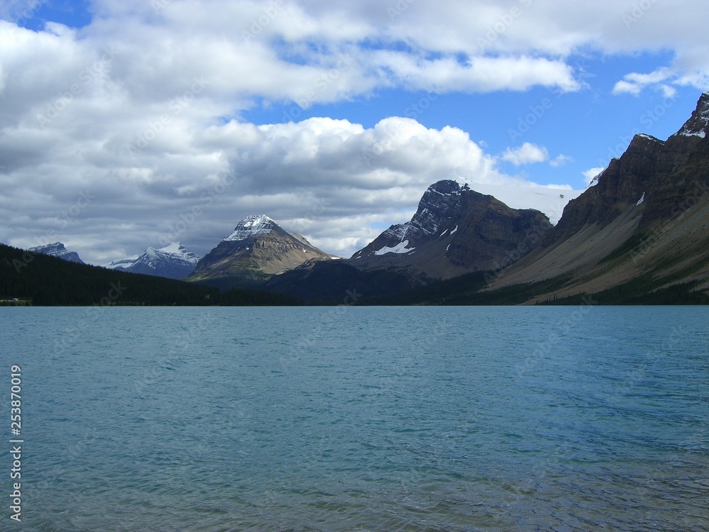 カナダの湖