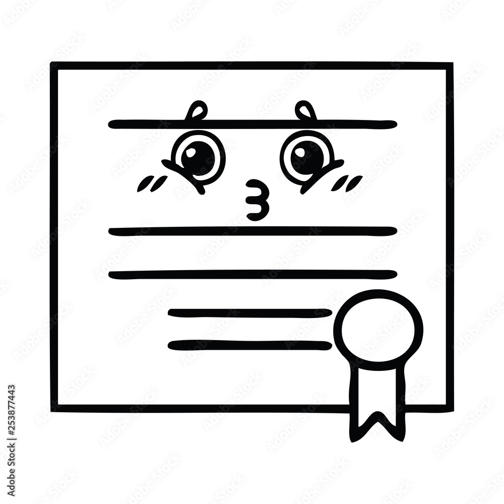 line drawing cartoon graduation diploma line drawing cartoon graduation diploma