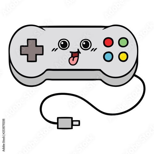 cute cartoon game controller