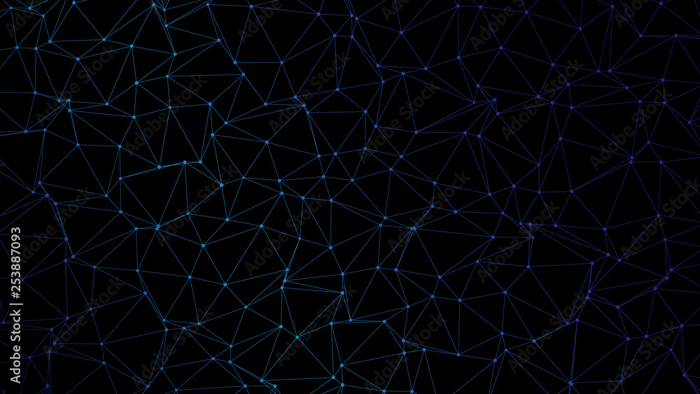 Trendy Low Poly Triangles on Dark BG Trendy Low Poly Triangles on Dark BG