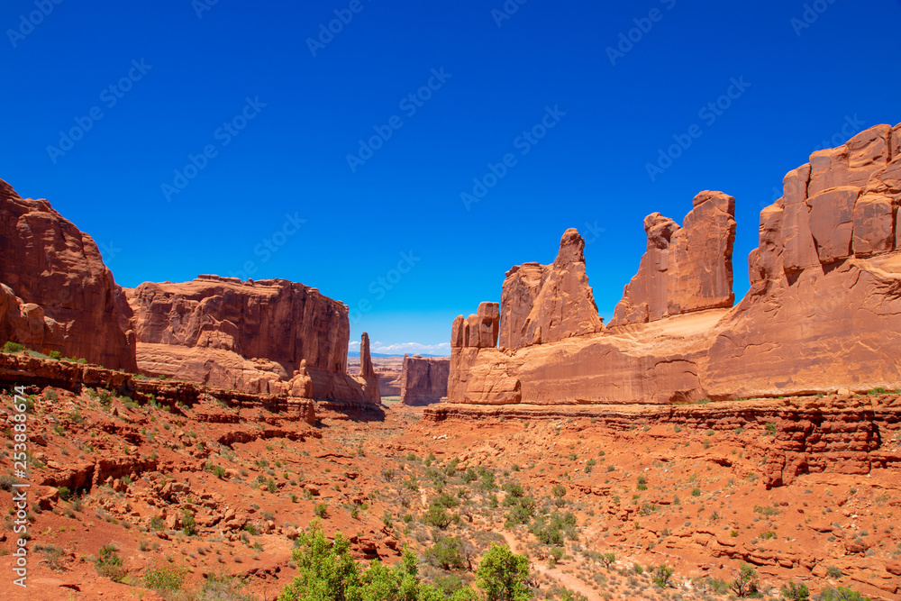 Wall Street Arches National Park