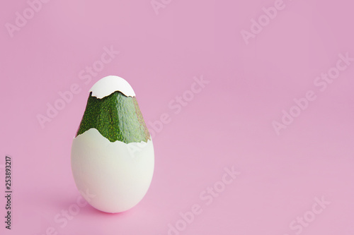 Photography Beautiful creative decoration background idea concept for vegan easter with fres