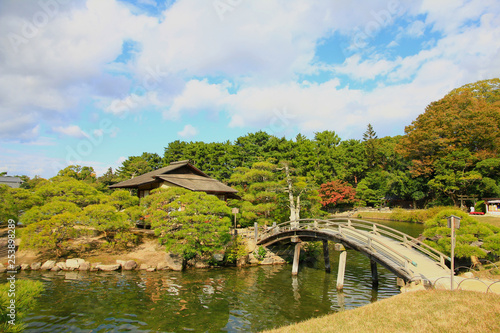 Korakuen Garden in Okayama Prefecture, Japan