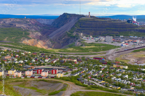 Fényképezés Kiruna, Sweden  City views of the iron mining town of Kiruna