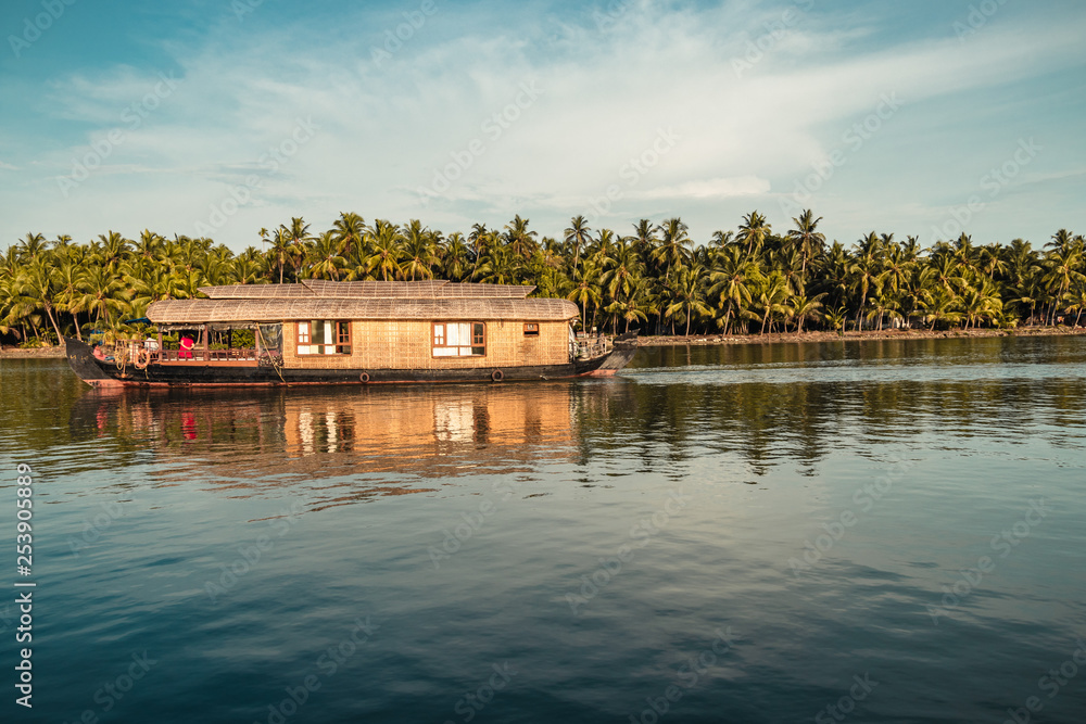 Beautiful views from houseboat