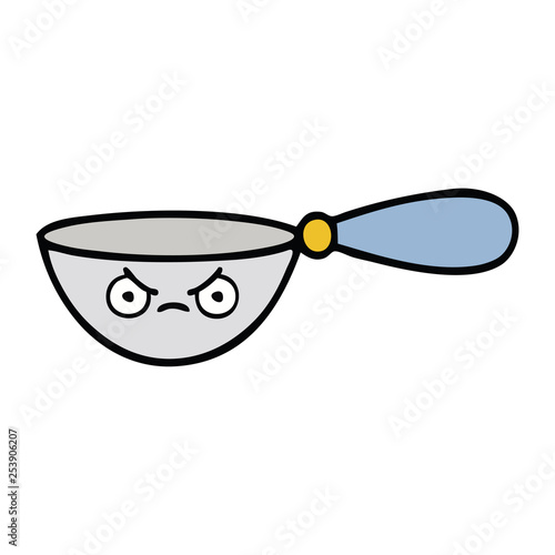 cute cartoon measuring spoon