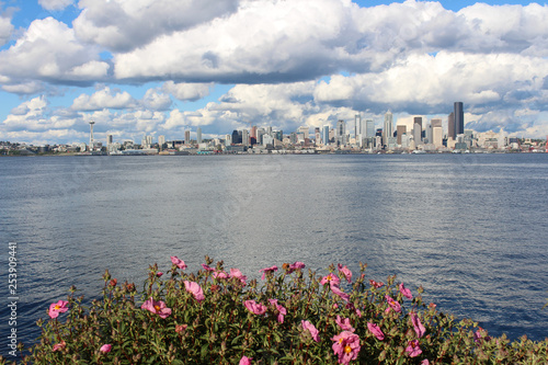 View of Downtown Seattle from West Seattle