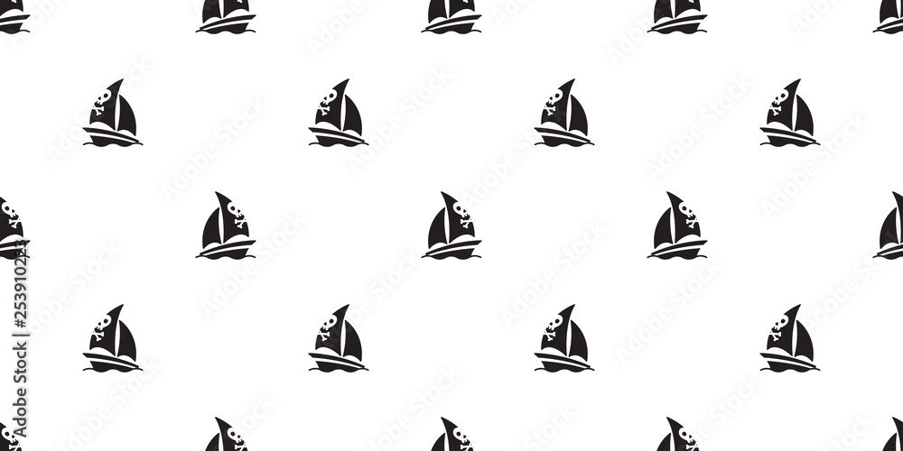 boat seamless pattern vector pirate yacht sailboat anchor helm maritime Nautical tropical scarf isolated repeat wallpaper tile background boat seamless pattern vector pirate yacht sailboat anchor helm maritime Nautical tropical scarf isolated repeat wallpaper tile background