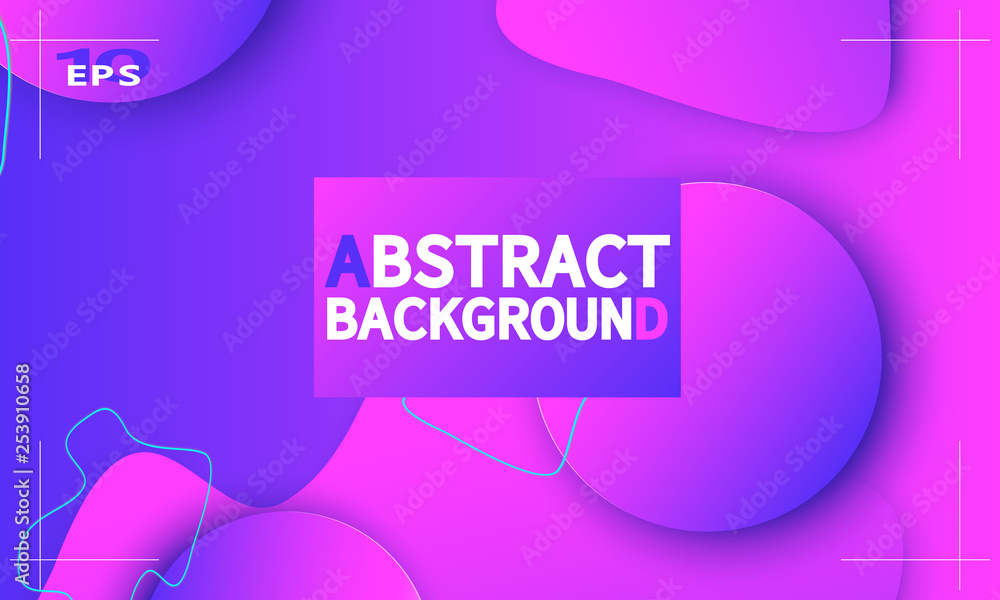 Fluid shapes composition. Abstract cover design. Fluid shapes composition. Abstract cover design.