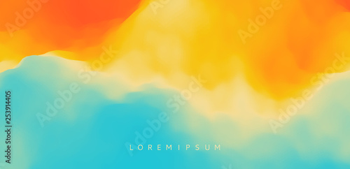 Abstract background with dynamic effect. Motion vector Illustration..Trendy gradients. Can be used for advertising, marketing, presentation.