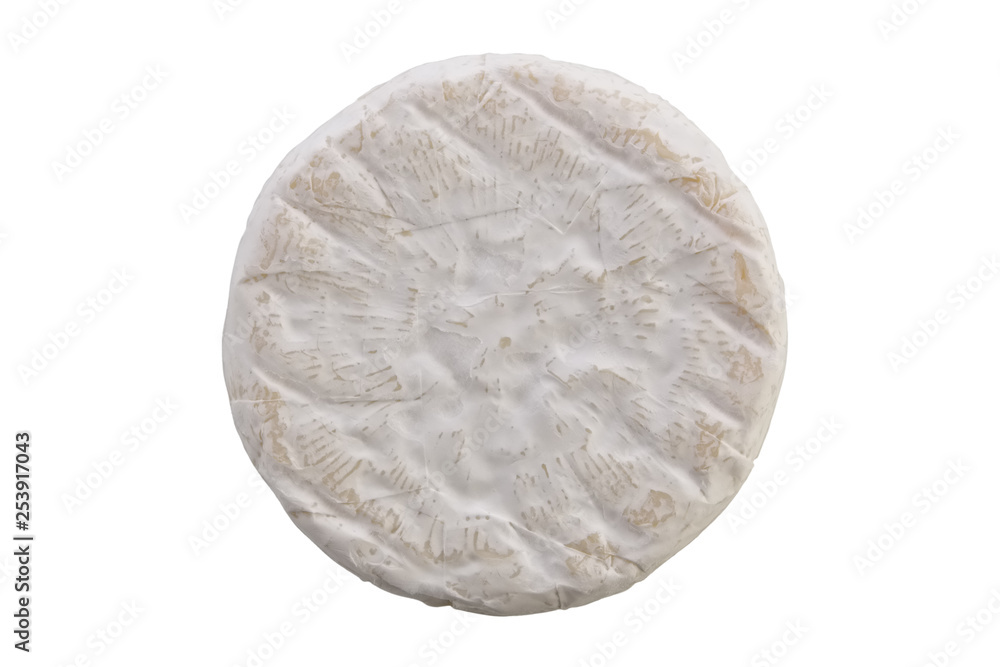 Fototapeta premium Camembert cheese isolated on white