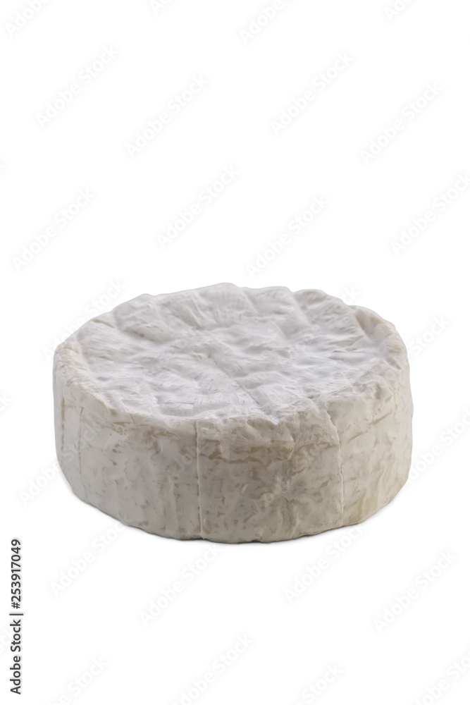 Brie cheese isolated on white Brie cheese isolated on white