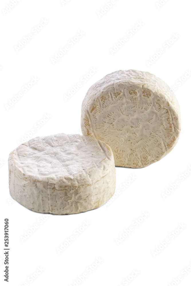 Brie cheese isolated on white Brie cheese isolated on white