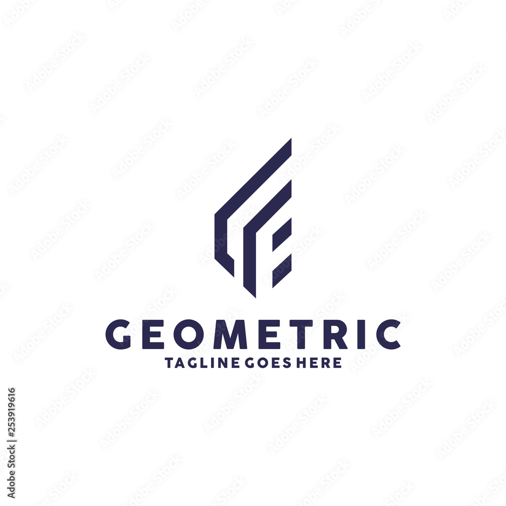 Geometric Company Logo Design Inspiration