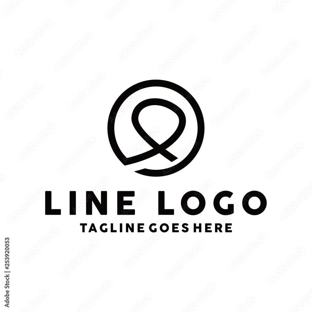Black Line Symbol Logo Design Inspiration Black Line Symbol Logo Design Inspiration