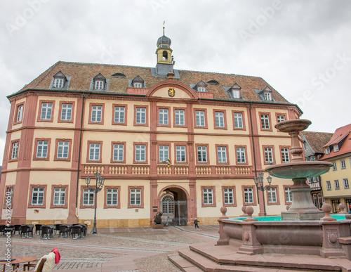 Historisches Rathaus  am Marktplatz Neustadt an der Weinstraße Rheinland-Pfalz photo