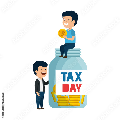 depressed men for money with jar tax