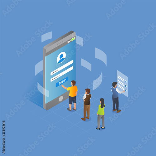 Isometric Online Registration
