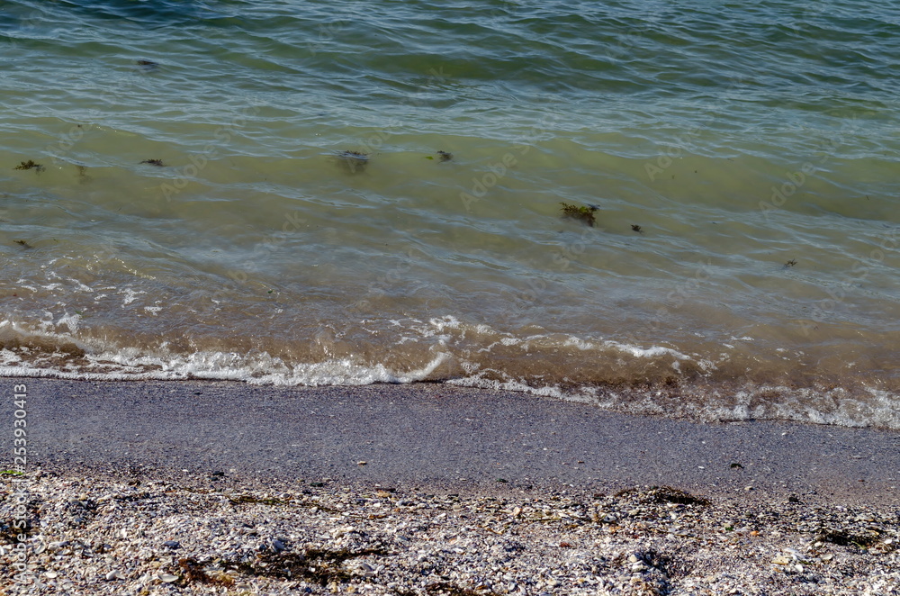 Sea-shore by Nessebar old town, Bulgaria Sea-shore by Nessebar old town, Bulgaria