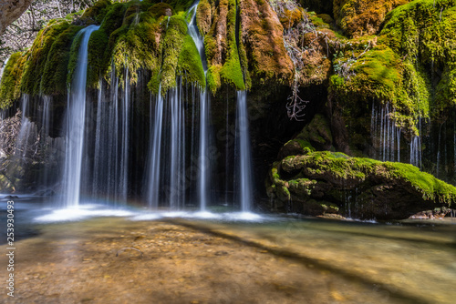 Waterfalls and Creek in the Mountains of Southern Italy