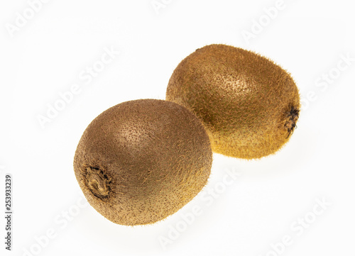 Fresh kiwi isolated on white background