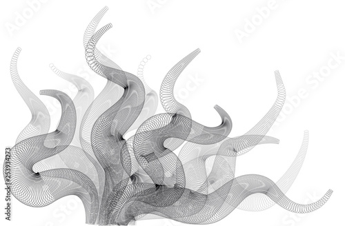 Graphic decorative abstract background