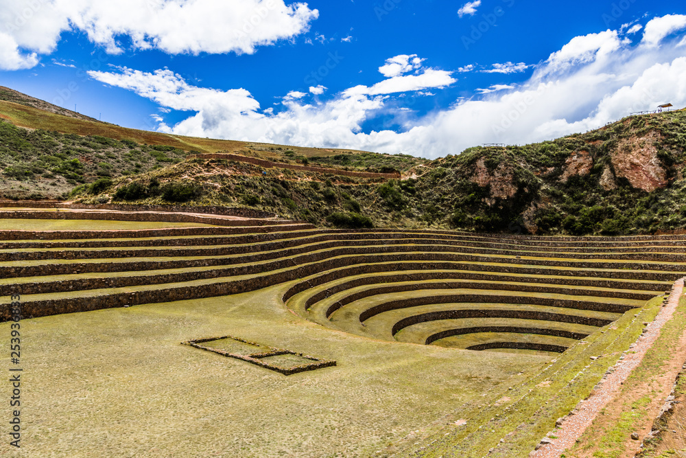 Green terraces of Incas
