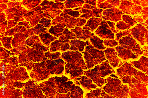 Red lava texture background