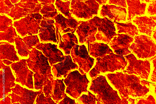 Red lava texture background