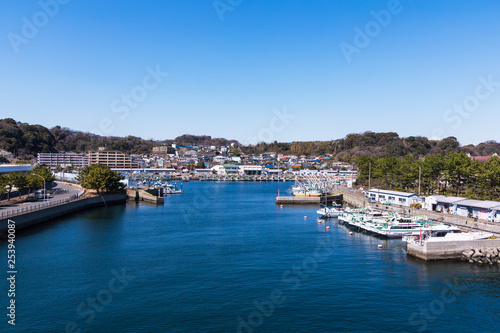 (神奈川県ｰ風景)横浜の柴漁港風景２