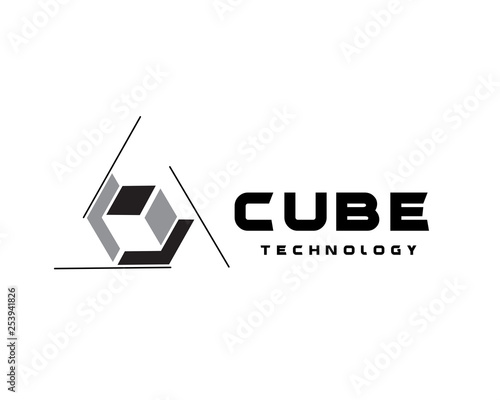 Architect cube logo design inspiration