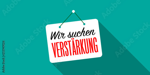 Wir suchen Verstärkung