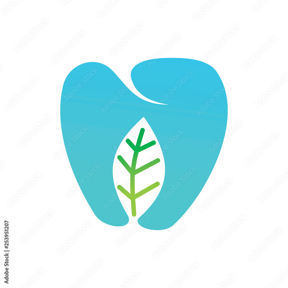 Leaf Logo Design Vector Template Set Leaf Logo Design Vector Template Set