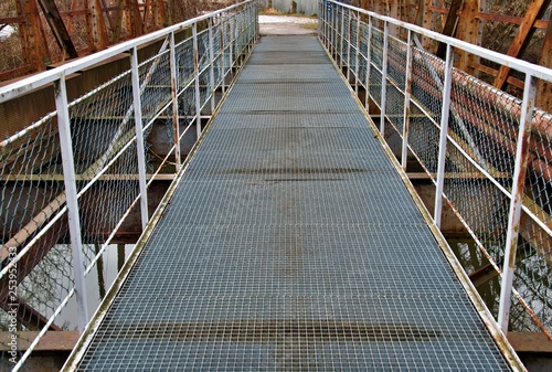 Old rusty bridge