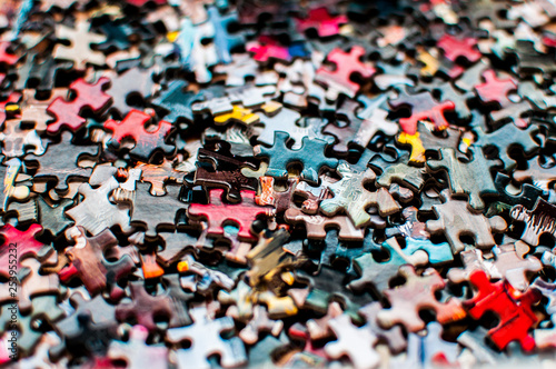 Pieces of a puzzle 