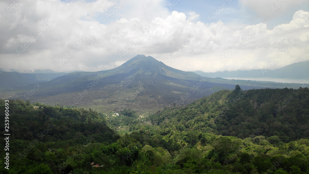 Mount Batur Volcano in Kintamani, Bali