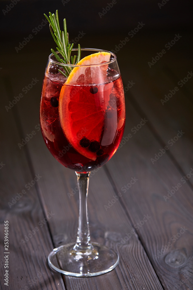mocktail iwth fruits on the wooden background mocktail iwth fruits on the wooden background