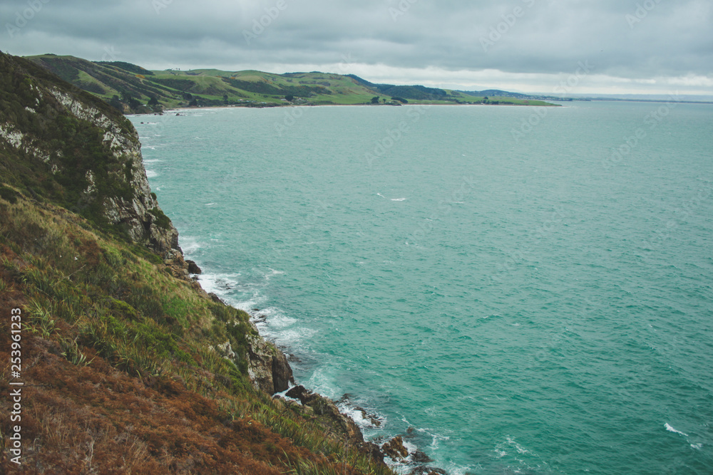 Fototapeta premium Nugget Point viewpoint in Otago, South Island, New Zealand