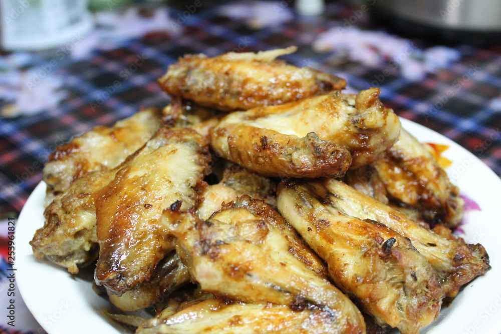 fried chicken wings tasty home-cooked fried chicken wings tasty home-cooked