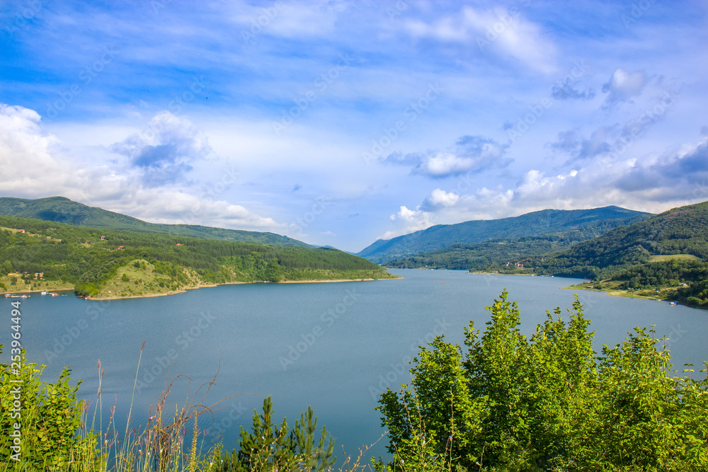 Zavoj lake in Serbia Zavoj lake in Serbia
