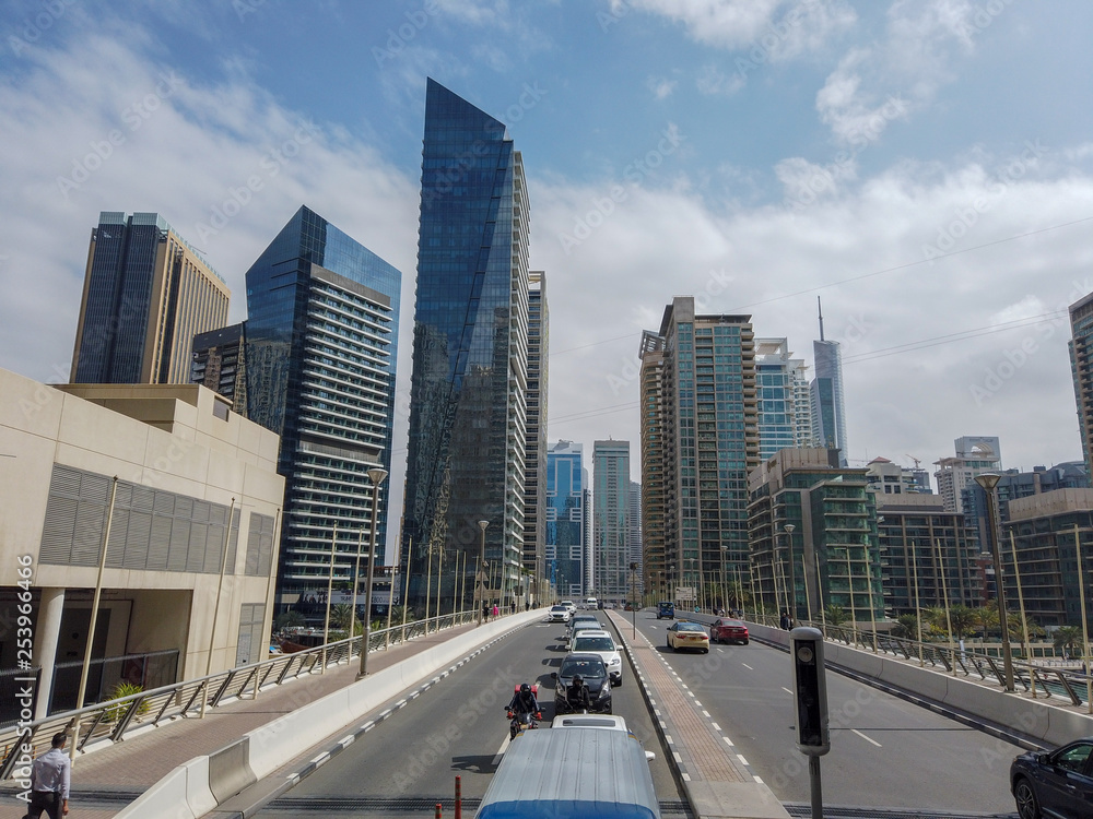 Naklejka premium Abu Dhabi, panorama