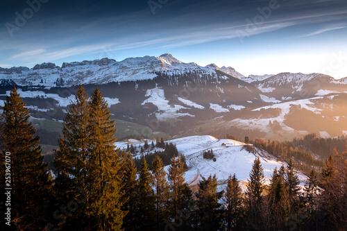 Blick von der Hundwilerhöhe Richtung Alpstein photo