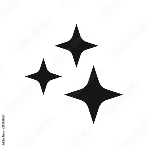 Shine icon  Clean star icon