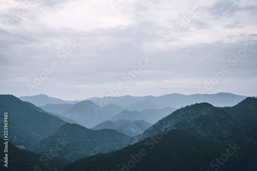 Cloudy Mountain Range - 03