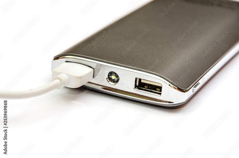 PowerBank on a white background PowerBank on a white background