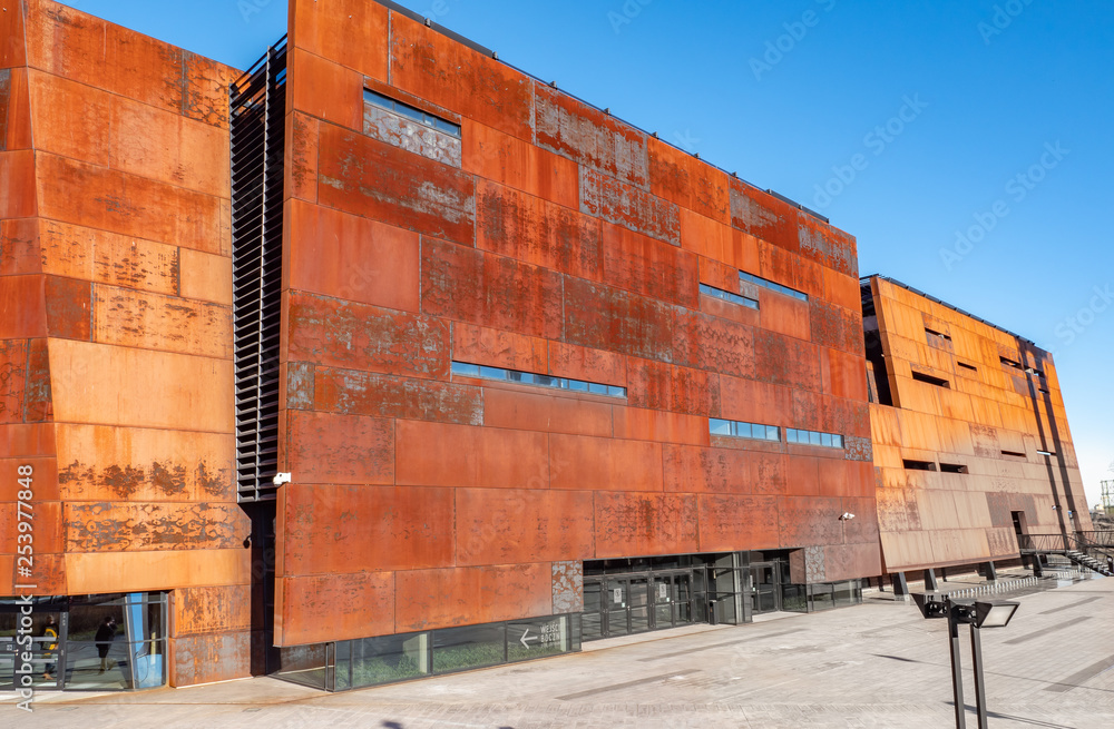 European Solidarity Centre building in Gdansk, Poland