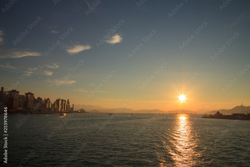 Victoria Harbour Sunset 03